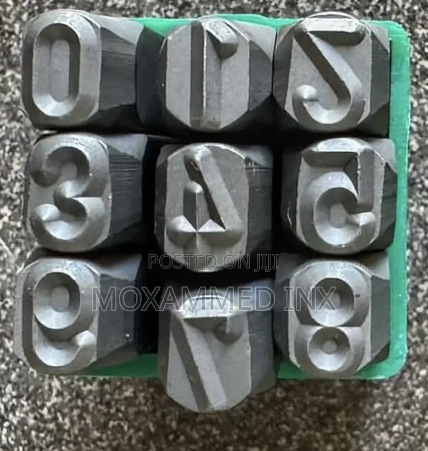 8mm Letter Punch Set
