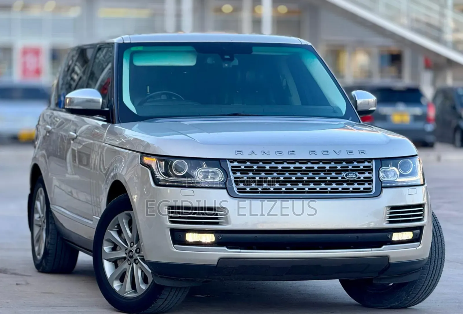 Land Rover Range Rover Evoque 2014 Gold