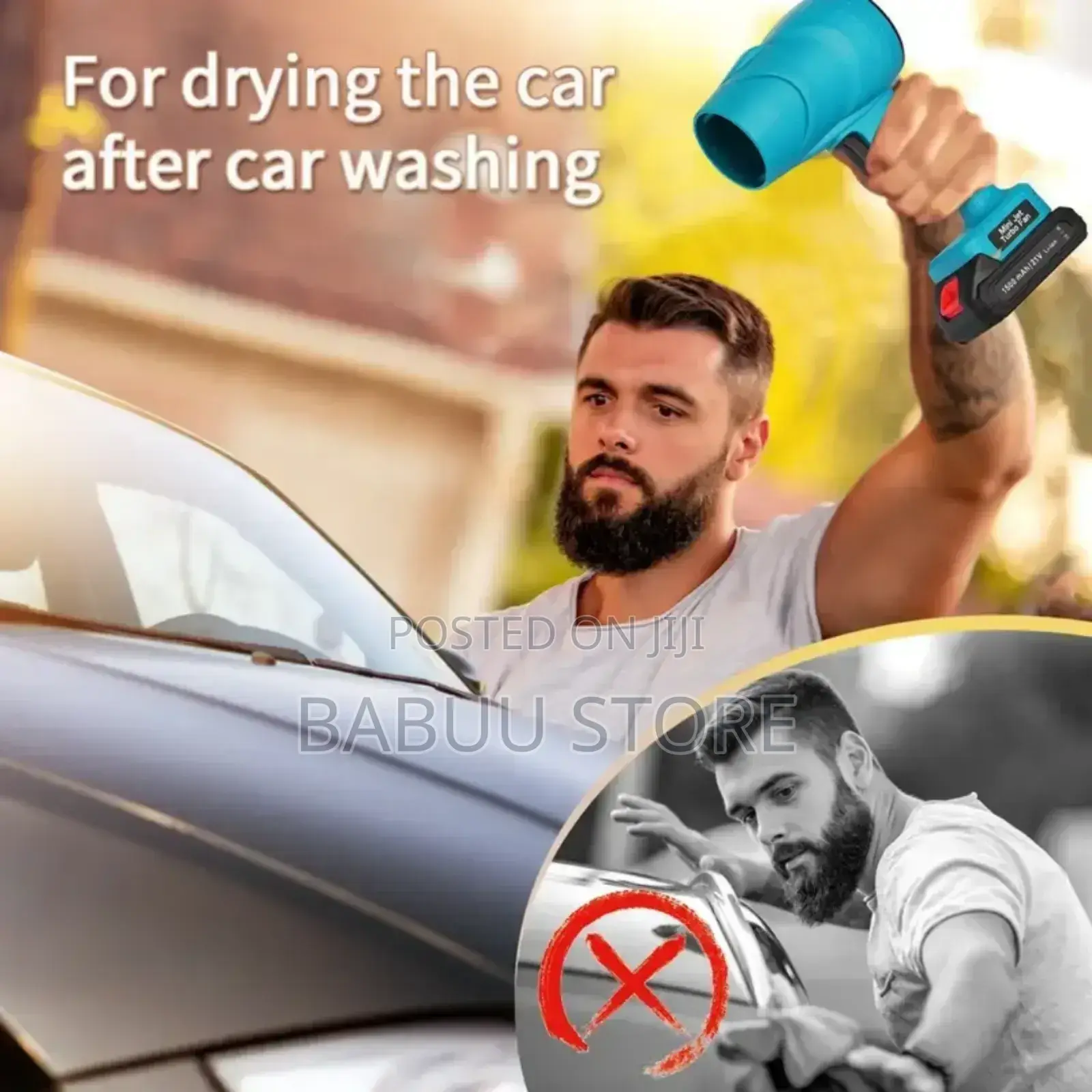 Mini Air Duster Abs Portable