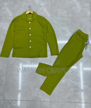 Men's Clothing Set of Shirts and Pants