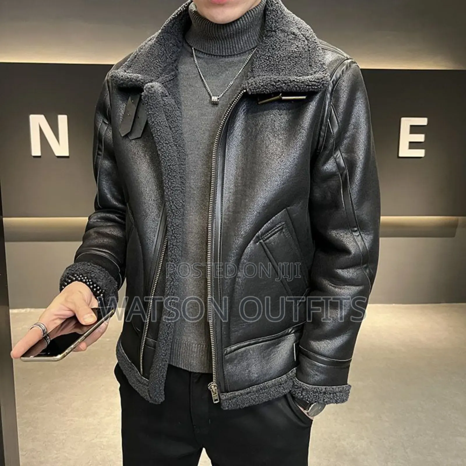 Men's and Women's Hard Materials Coats