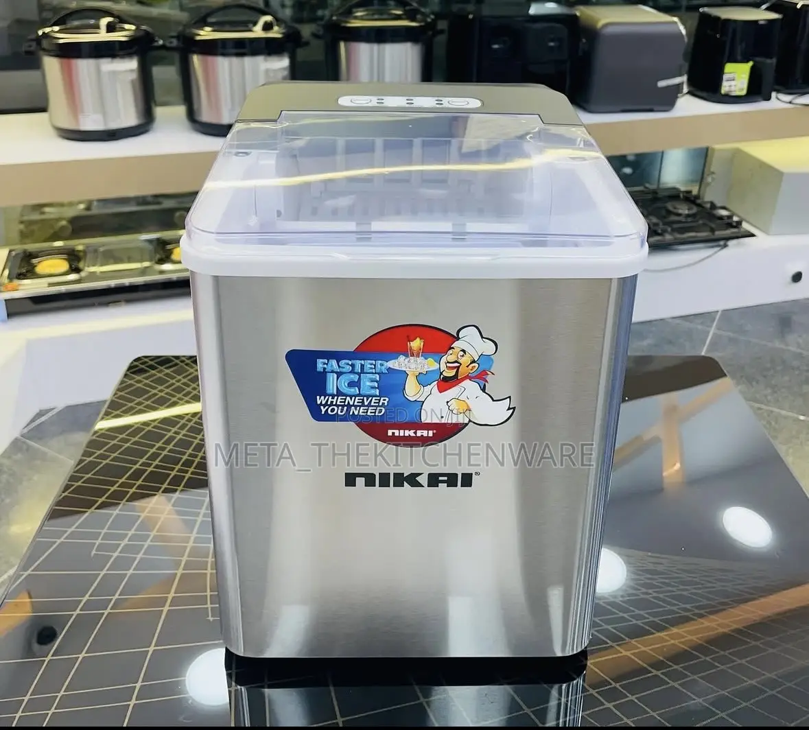 Nikai Ice Maker 12kg/24hrs Nim2412a