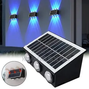 Tumia Taa Solar Nje Au Ndani Ya Fance Kuipa Muonekano