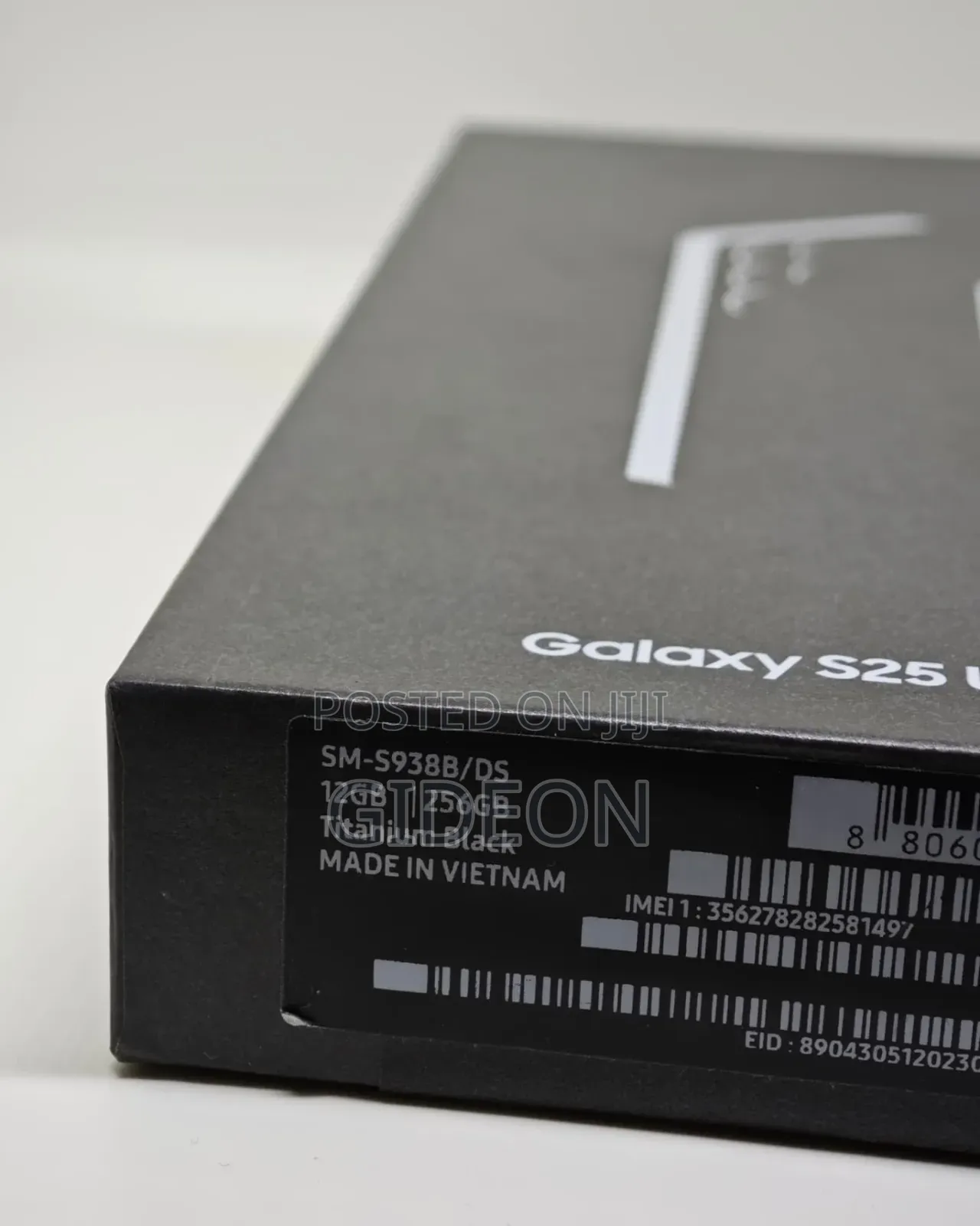 New Samsung Galaxy S25 Ultra 256 GB Black