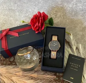 Dw for Ladies Stainless Steel Bracelet Gift Bag G/B