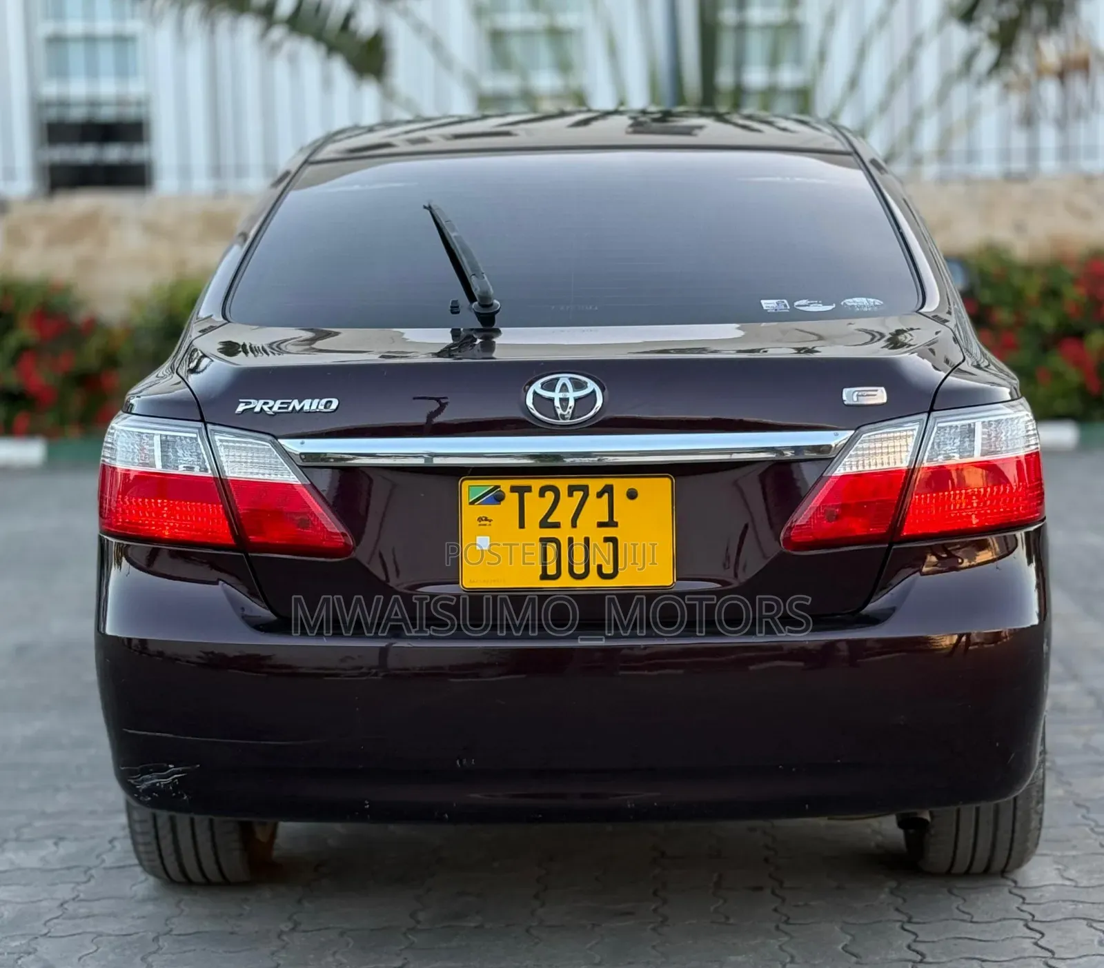 Toyota Premio 2008 Burgundy