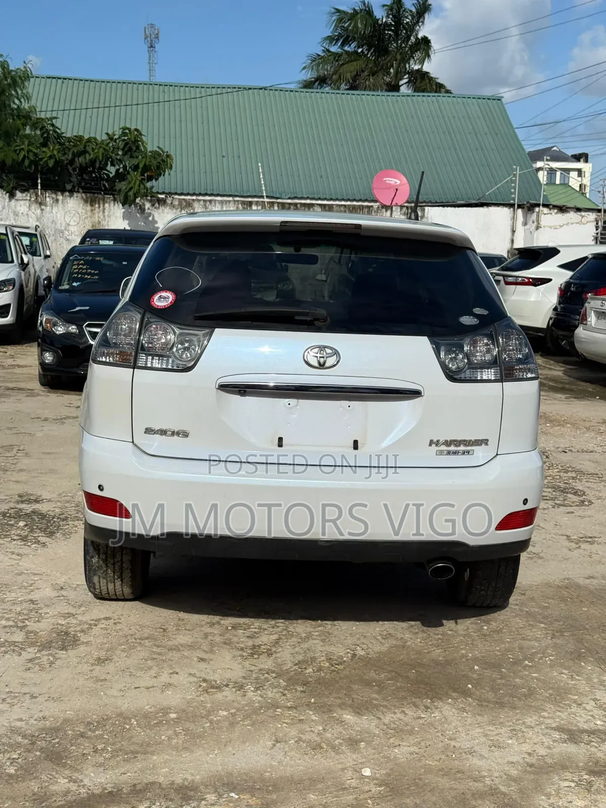 Toyota Harrier 2007 White