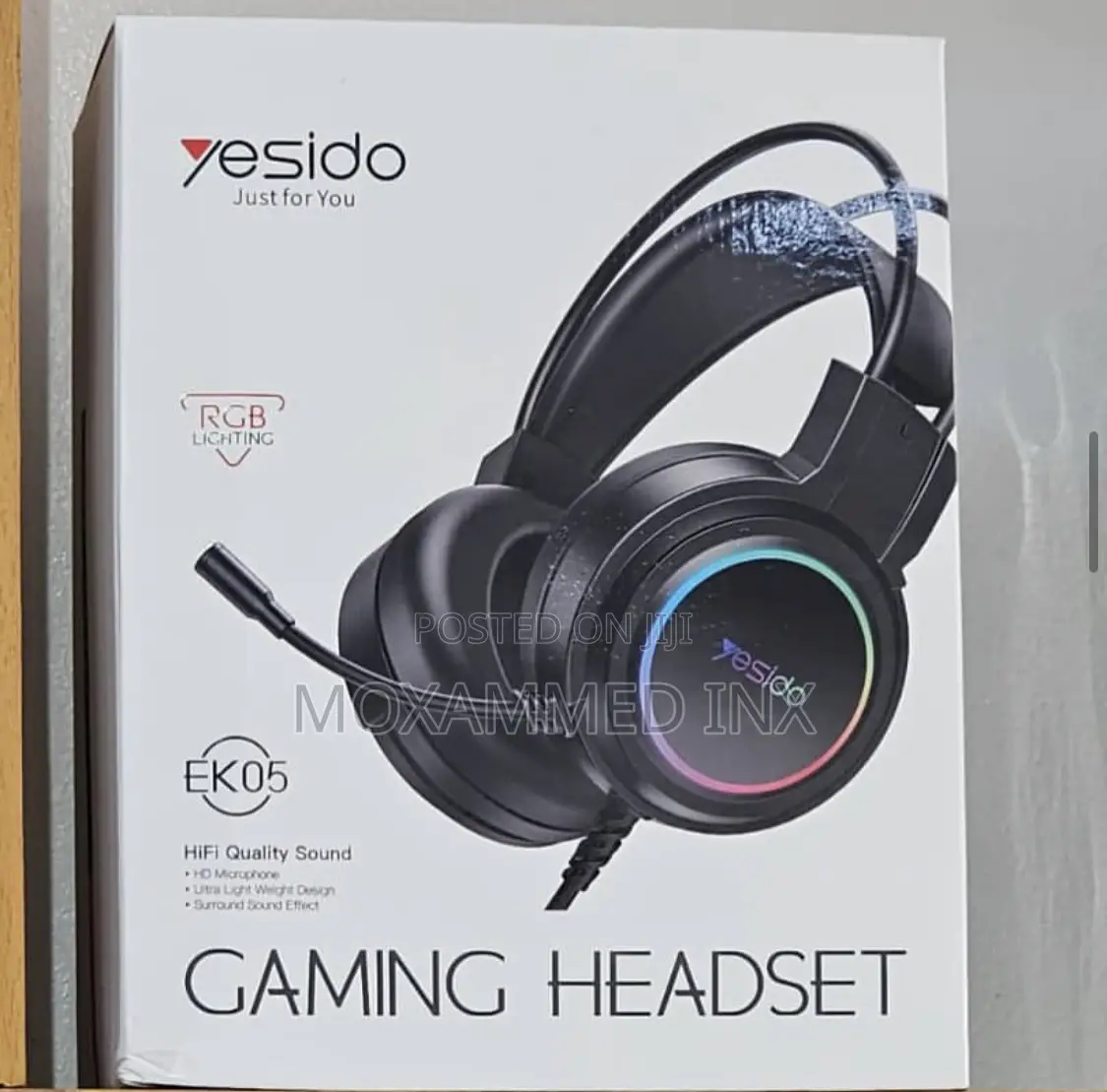 Yesido Ek05 Wired Gaming Headset With Microphone