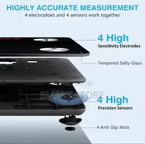 Smart Bluetooth Bathroom Scale – Health Precision Monitor
