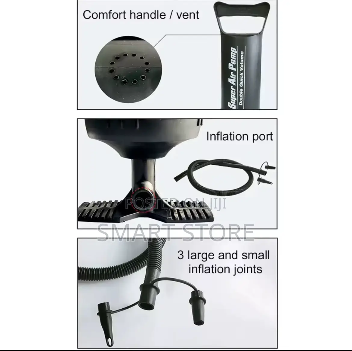 Two-Way Handheld Air Pump – Fast Inflation