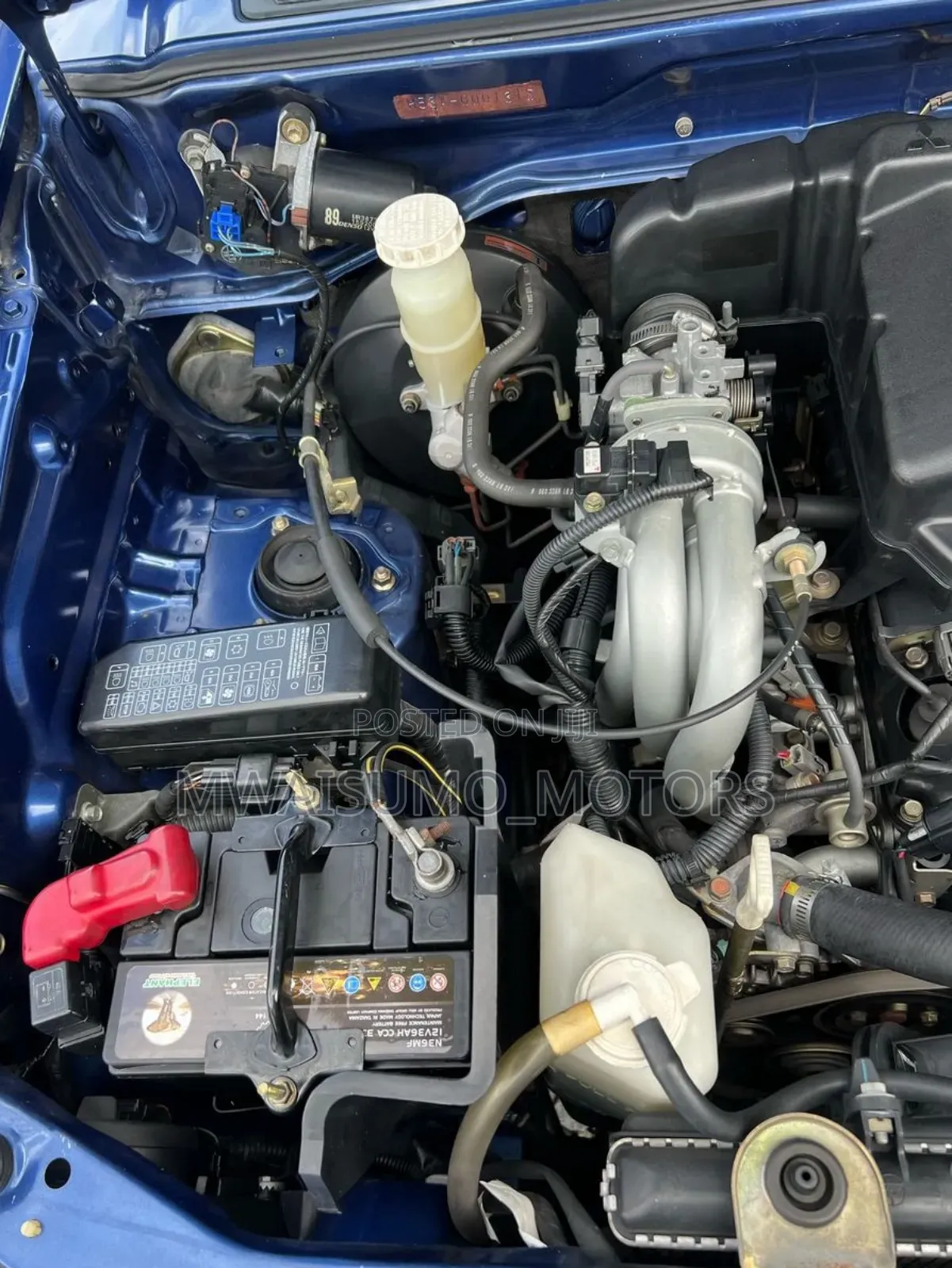 Mitsubishi Pajero Junior 1998 Blue