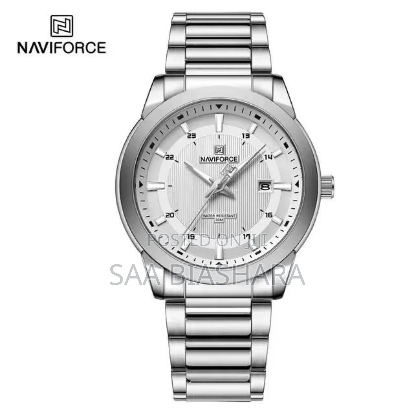 Naviforce Nf8029 Stainless Steel Silver