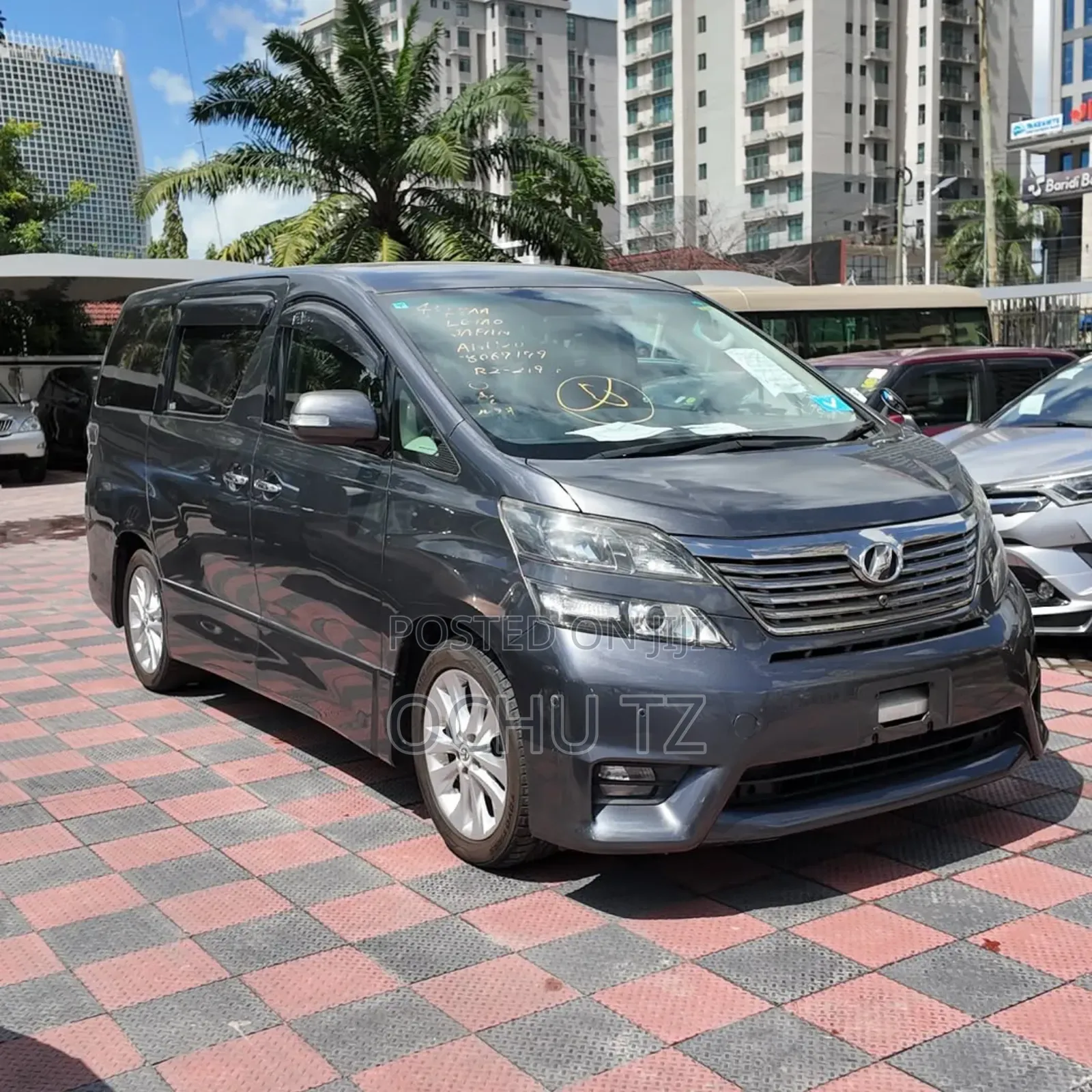 Toyota Vellfire 2009 Gray