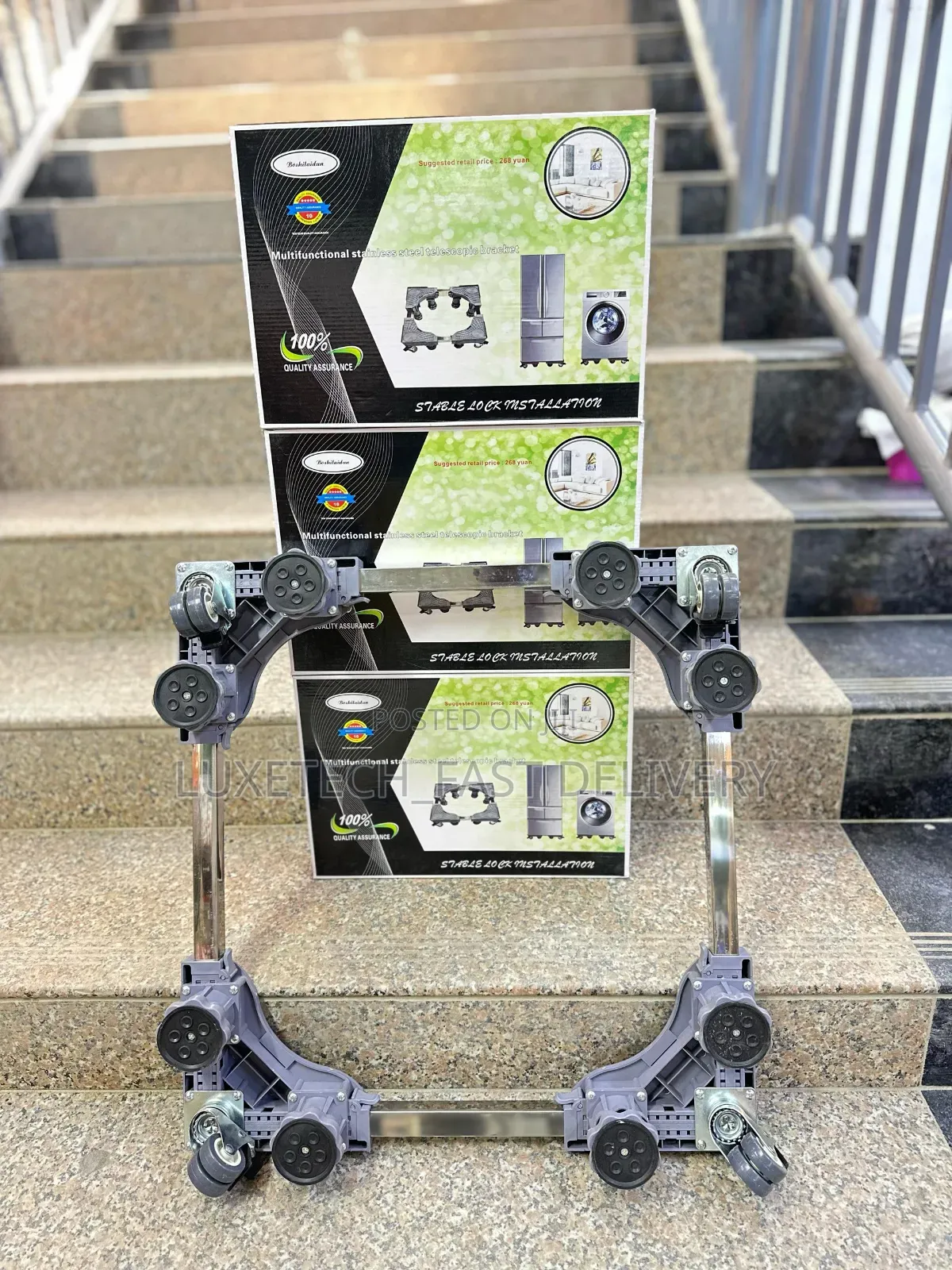 Movable Stand Base for Refrigerators and Washing Machines
