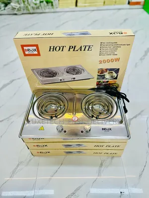 Inbox Electric Hot Plate With Two Burners