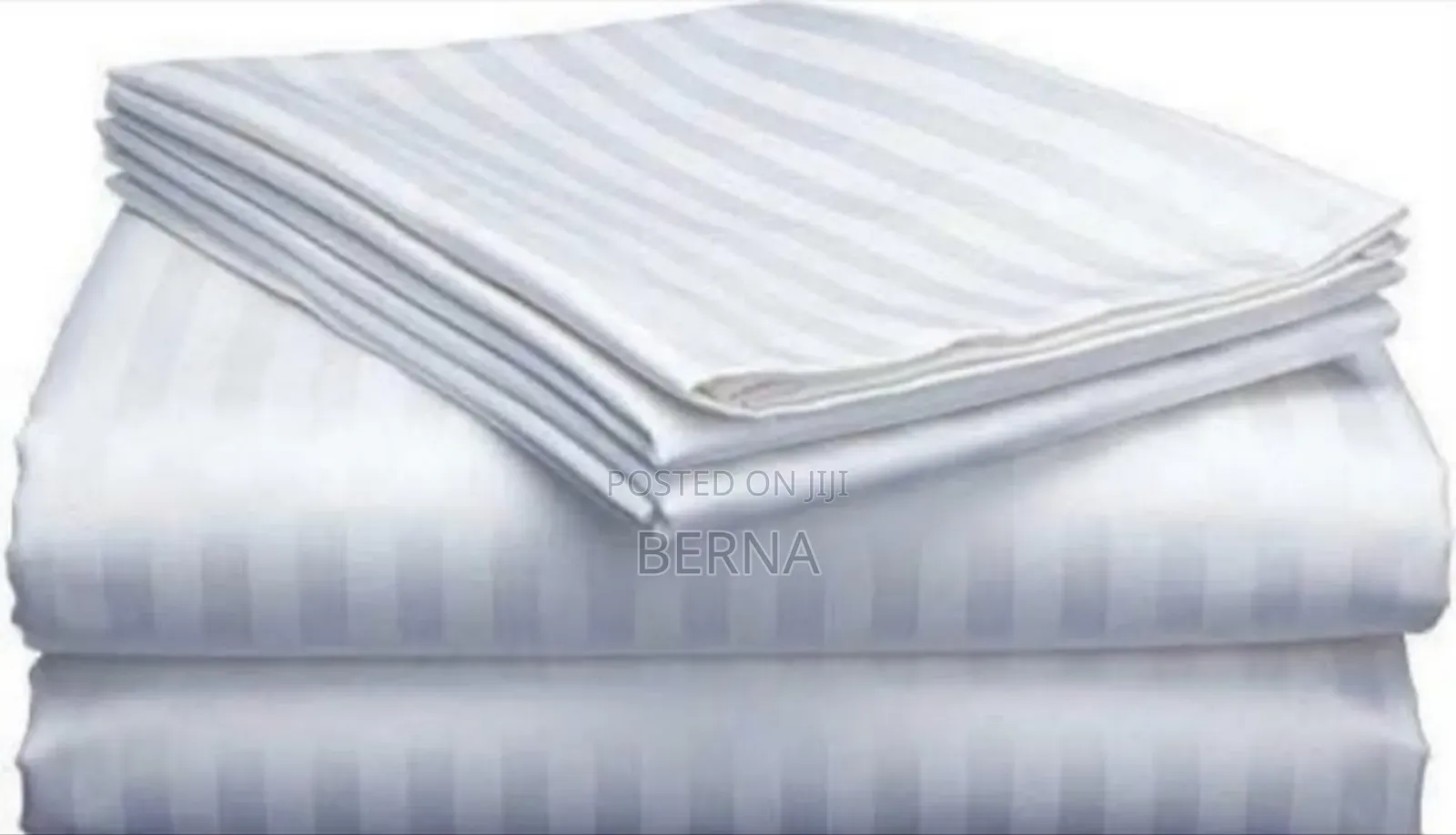 Deluxe White Cotton Bedsheets .Shuka Nyeupe