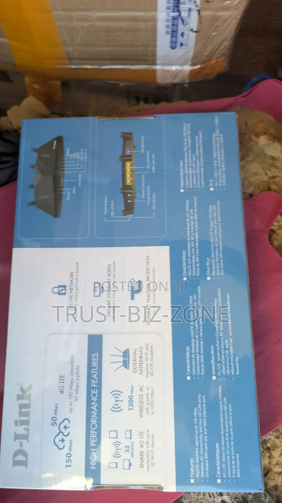 D_link Router Sim Card Universal 4g
