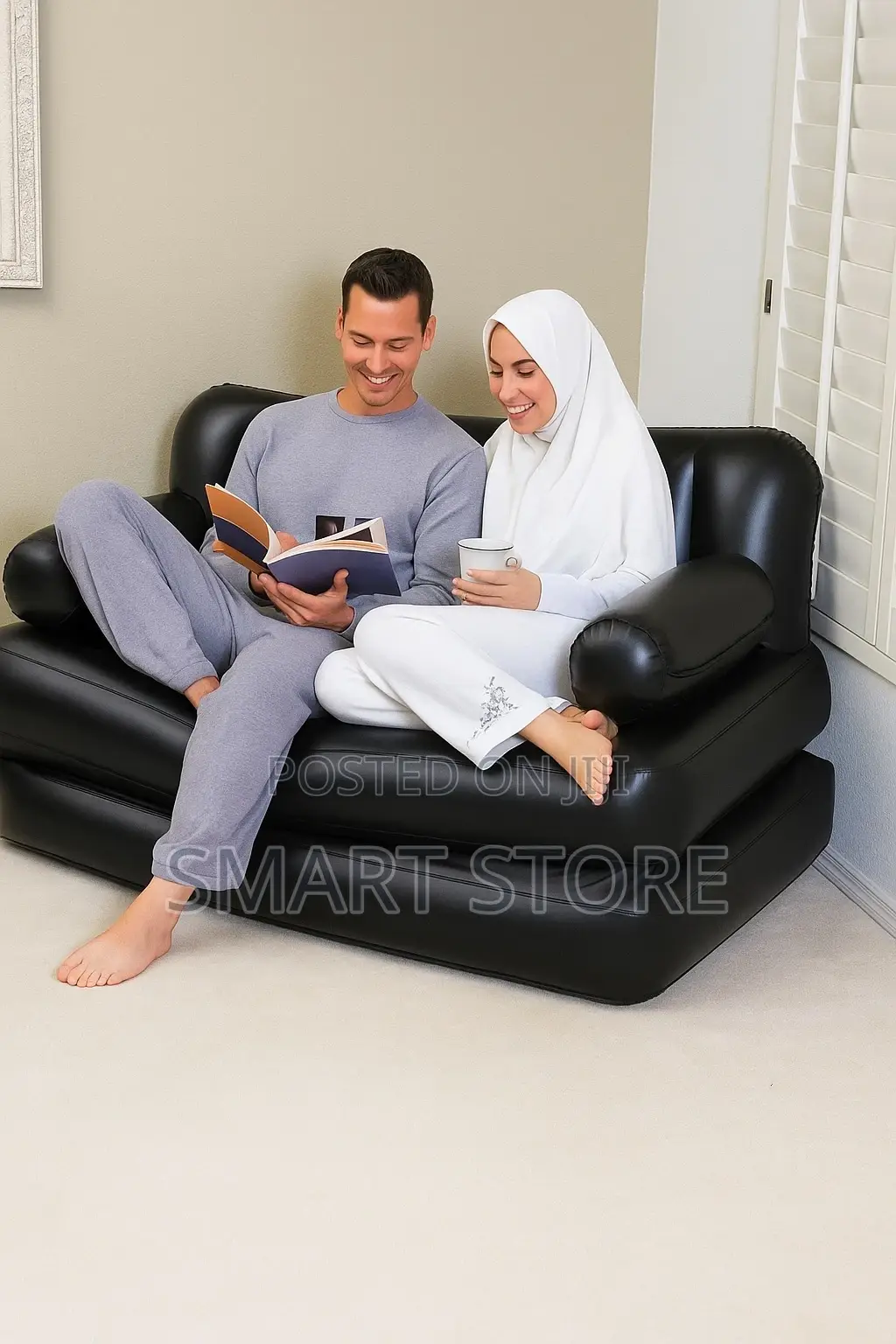 Bestway Multifunctional Folding Inflatable Sofa Bed