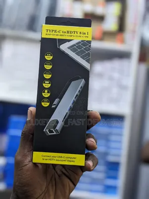 8-in-1 Usb-C HDTV Multifunction Adapter