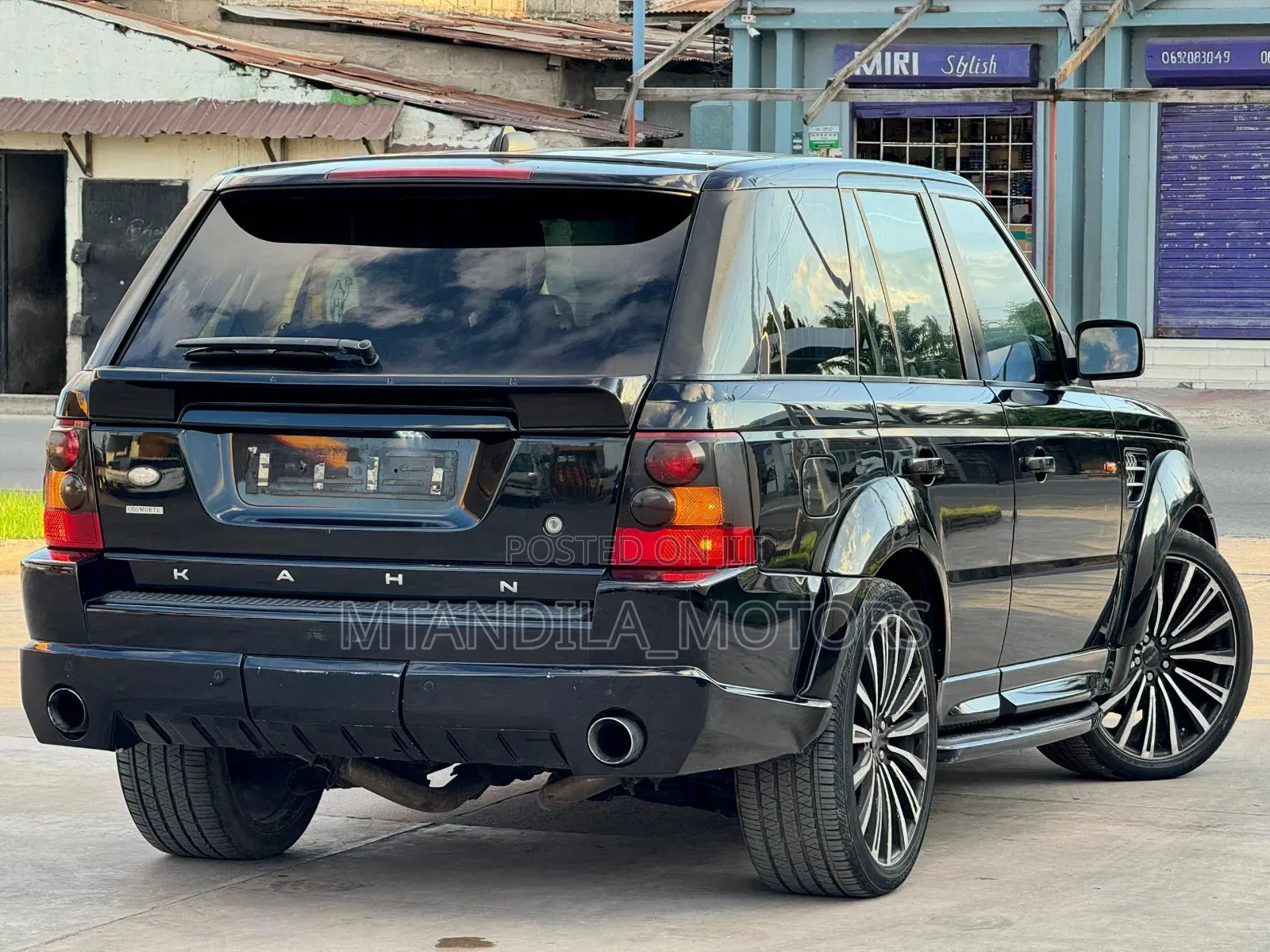 Land Rover Range Rover HSE 2008 Black