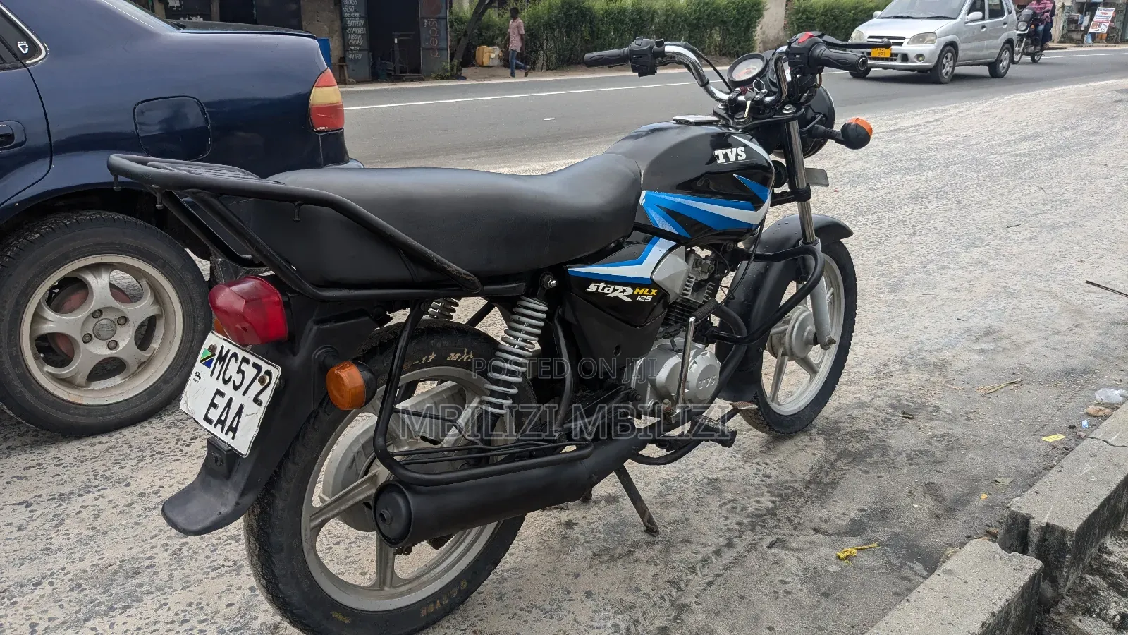 TVS HLX 125 2024 Black