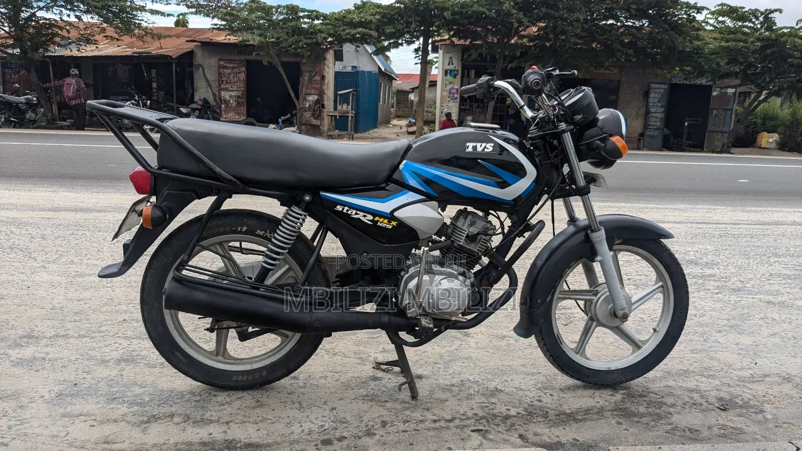 TVS HLX 125 2024 Black