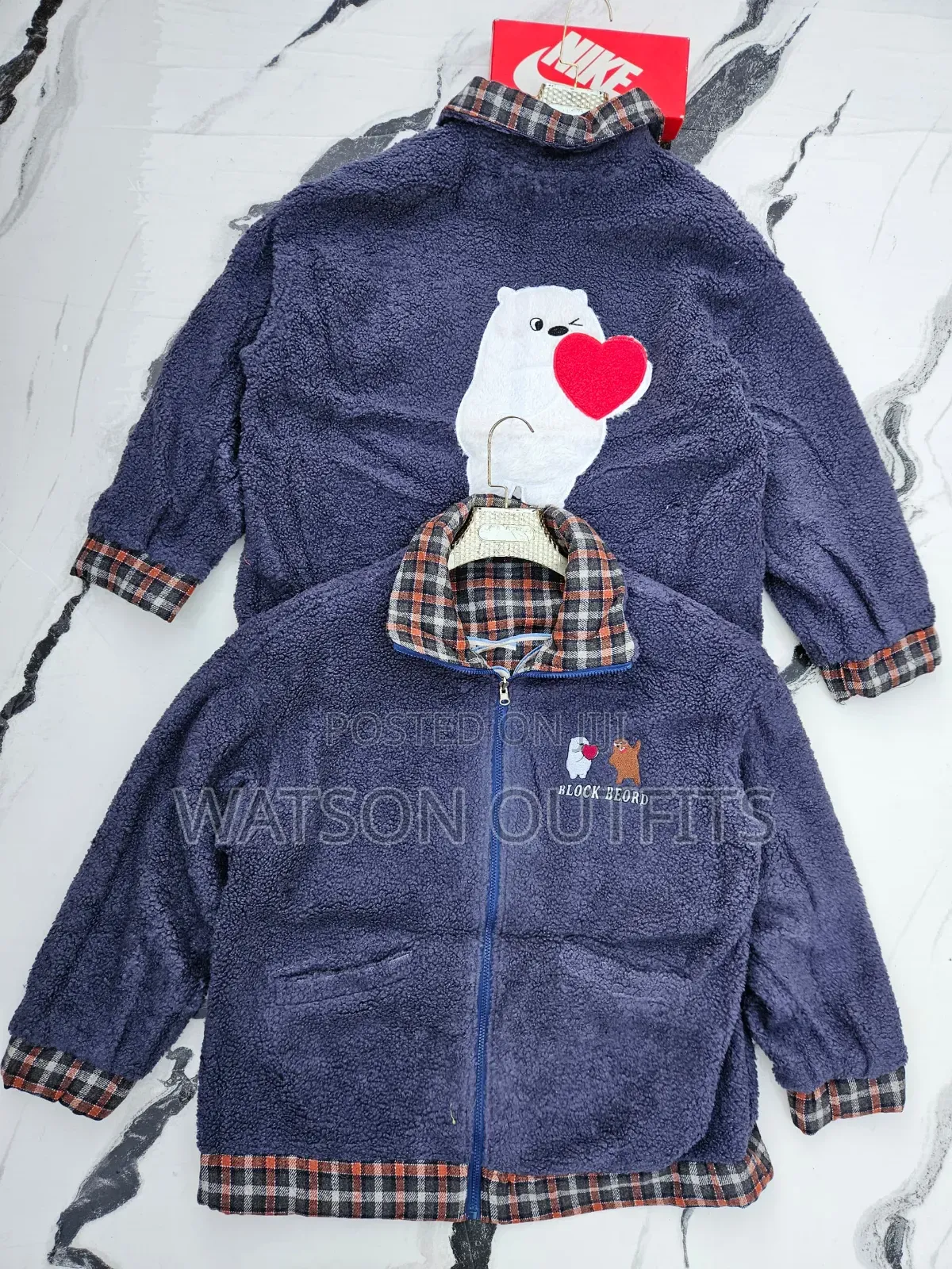 Men's Heavy Materials Coats With Zipper and Buttons