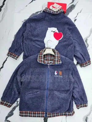 Men's Heavy Materials Coats With Zipper and Buttons