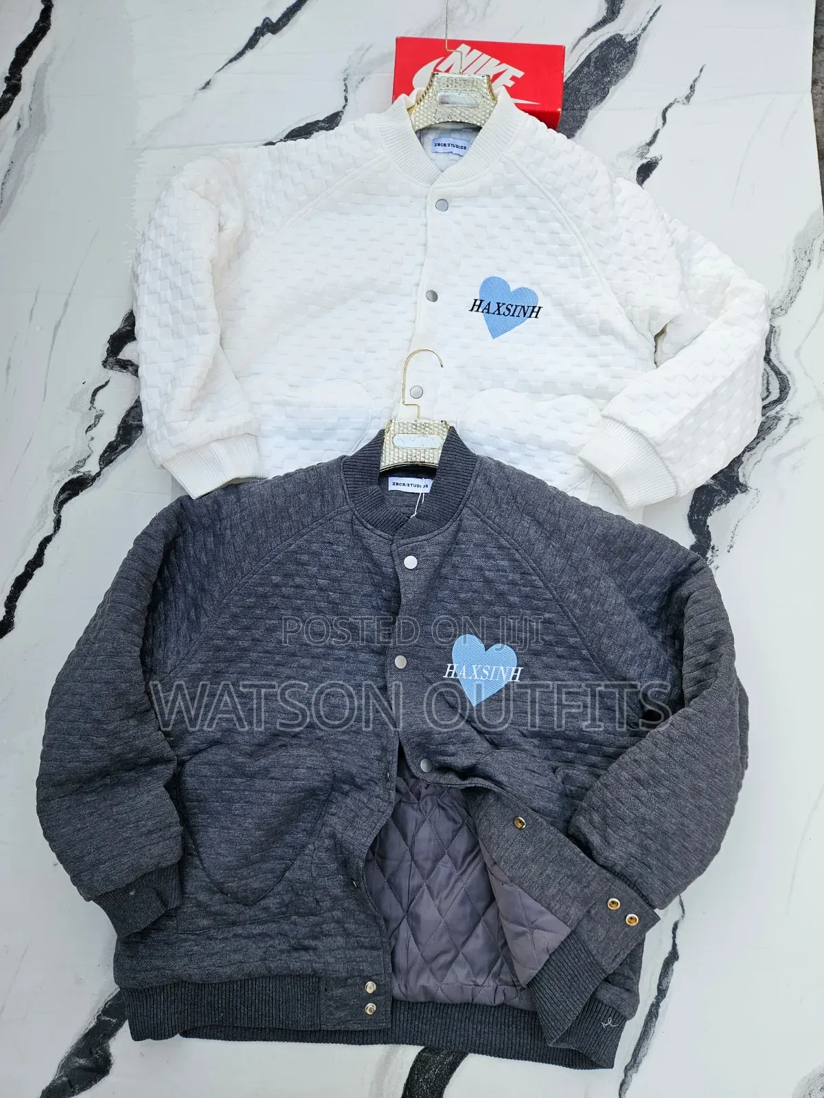 Men's Heavy Materials Coats With Zipper and Buttons