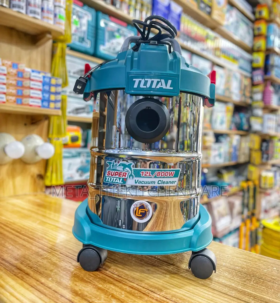 Total Vacuum Cleaner Wet Dry 12l 800w