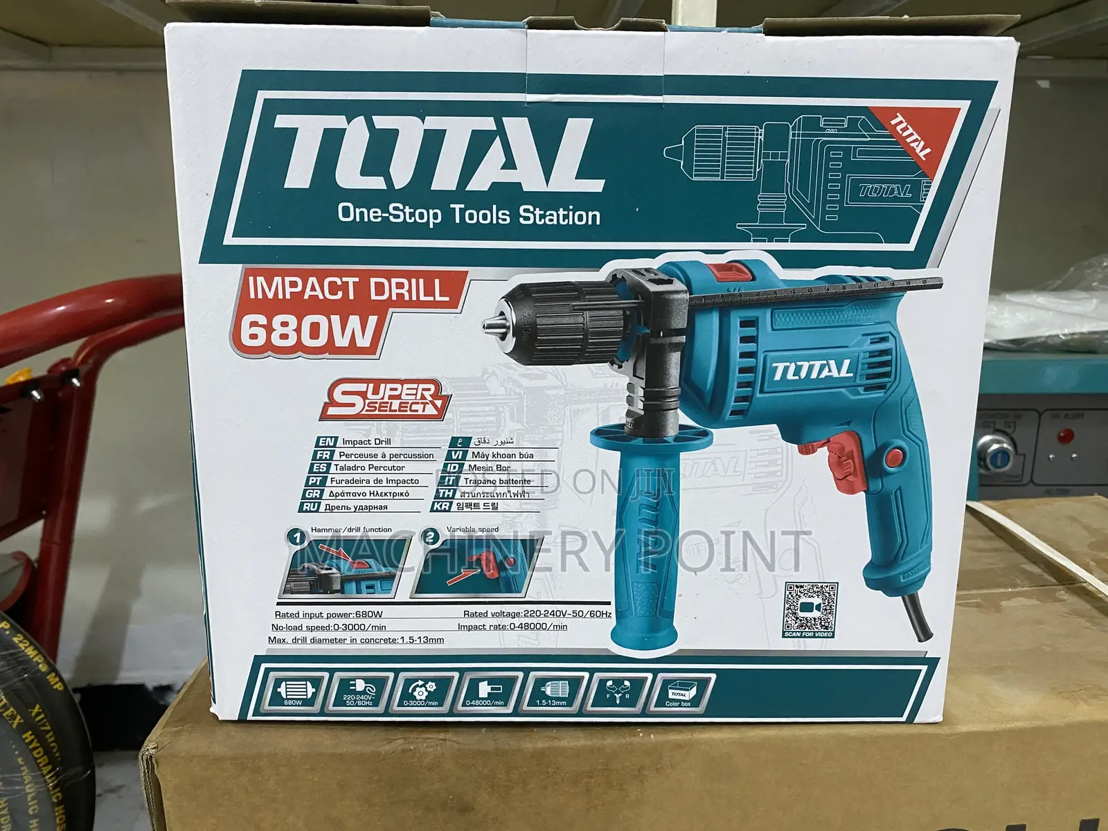Impact Drill 680w Electrical