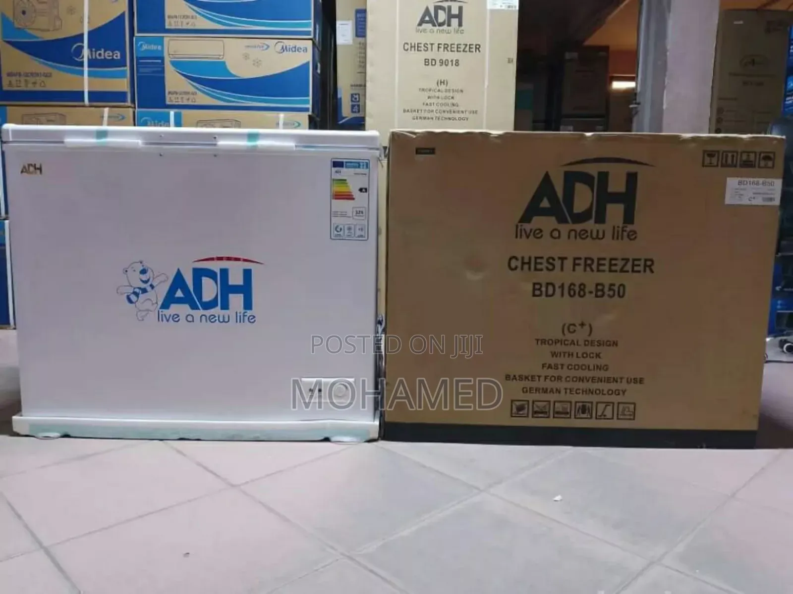 Adh Freezer 250l