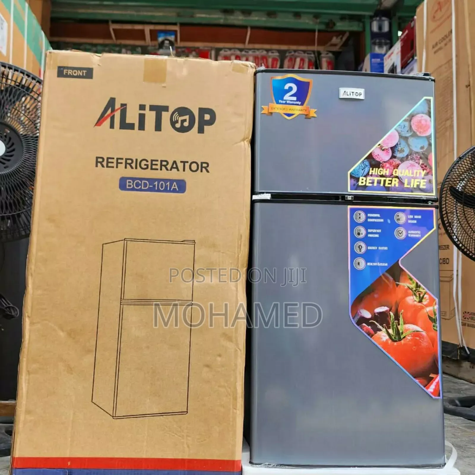 Alitop Refrigerator Model:Bcd 101a