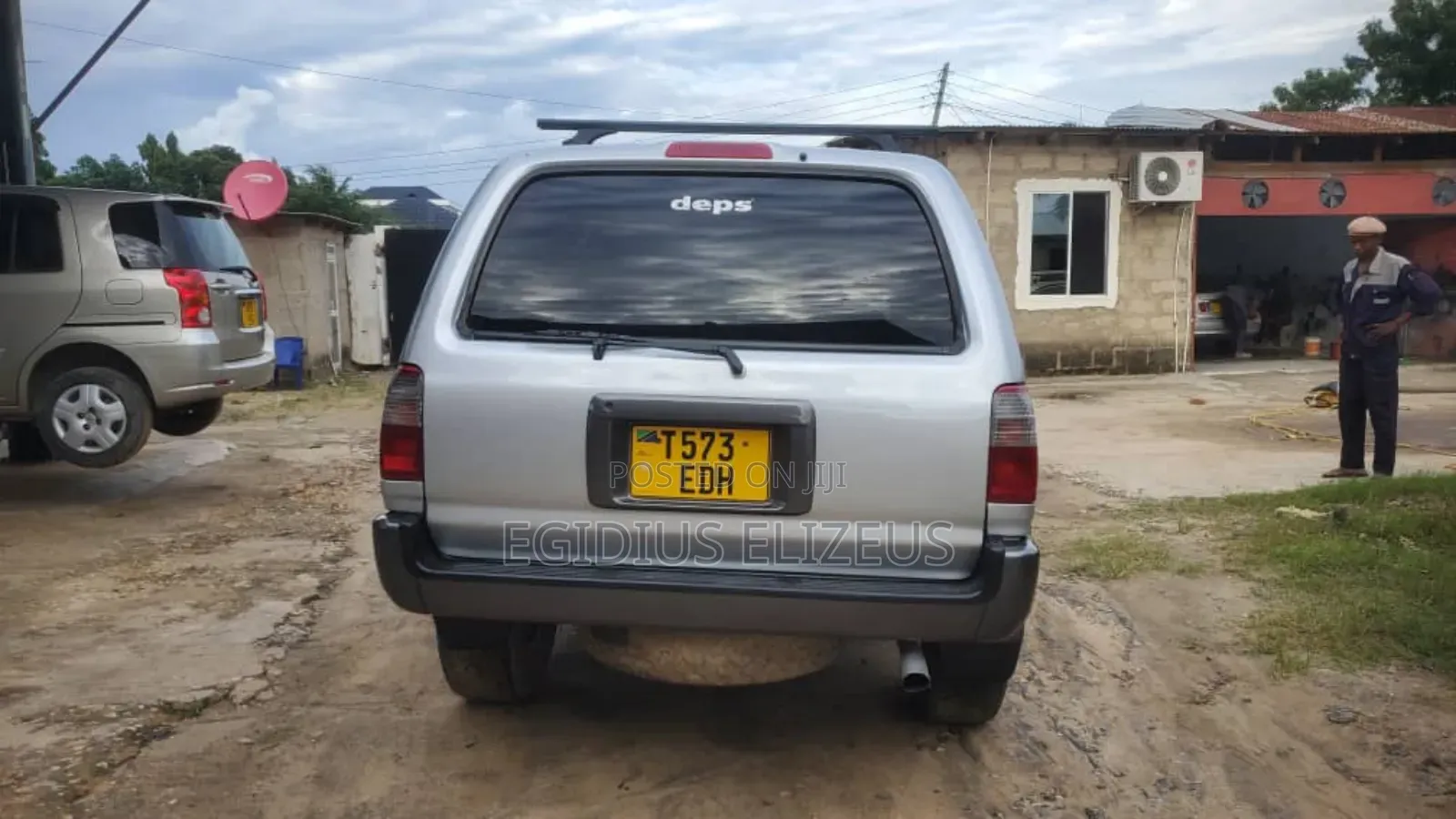 Toyota Hilux Surf 2001 Silver