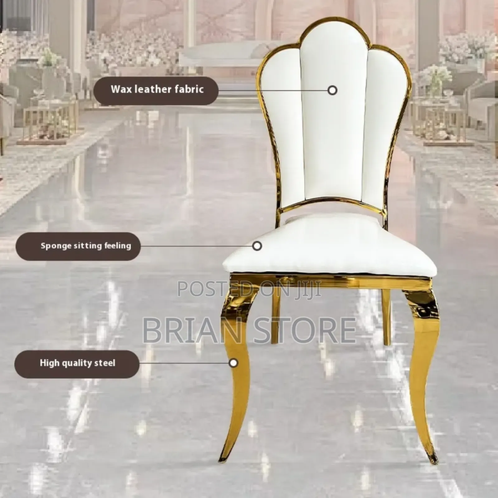 Golden Banquet Chair