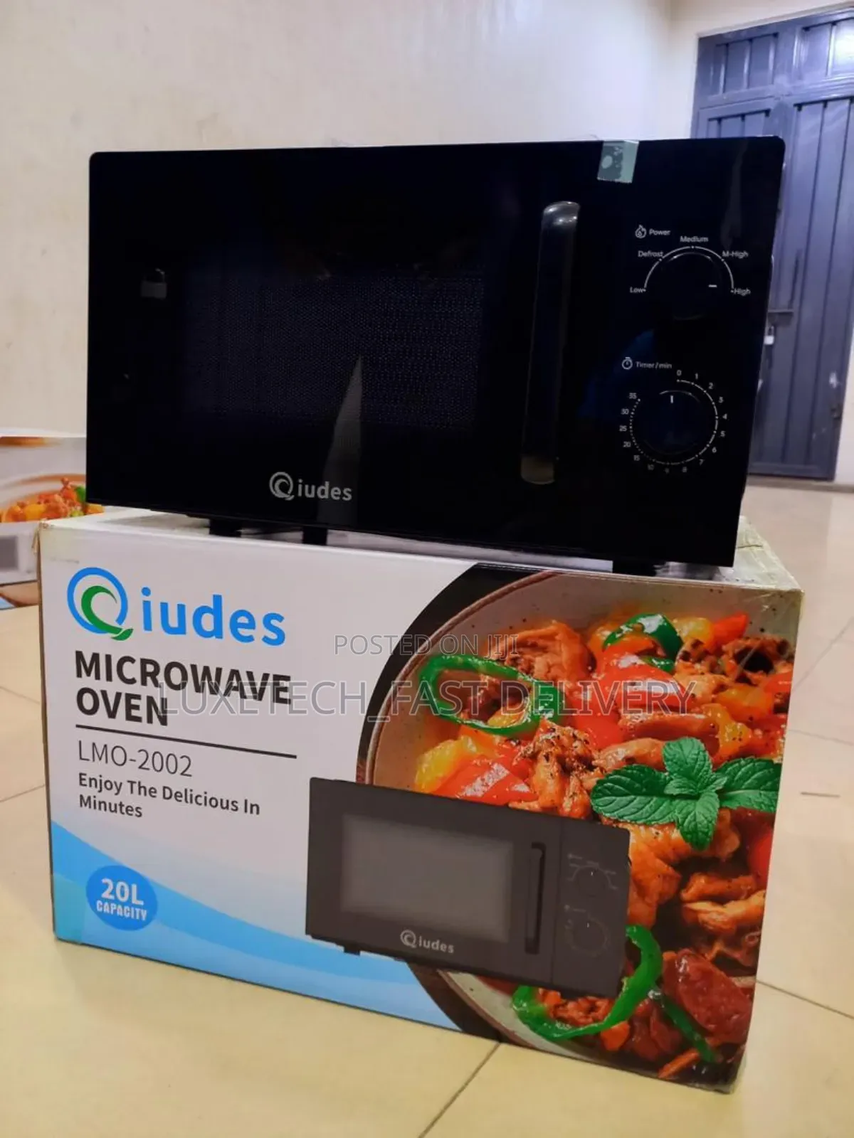Qiudes Microwave Oven 20l for Reheating (Kupasha) Lmo-2002