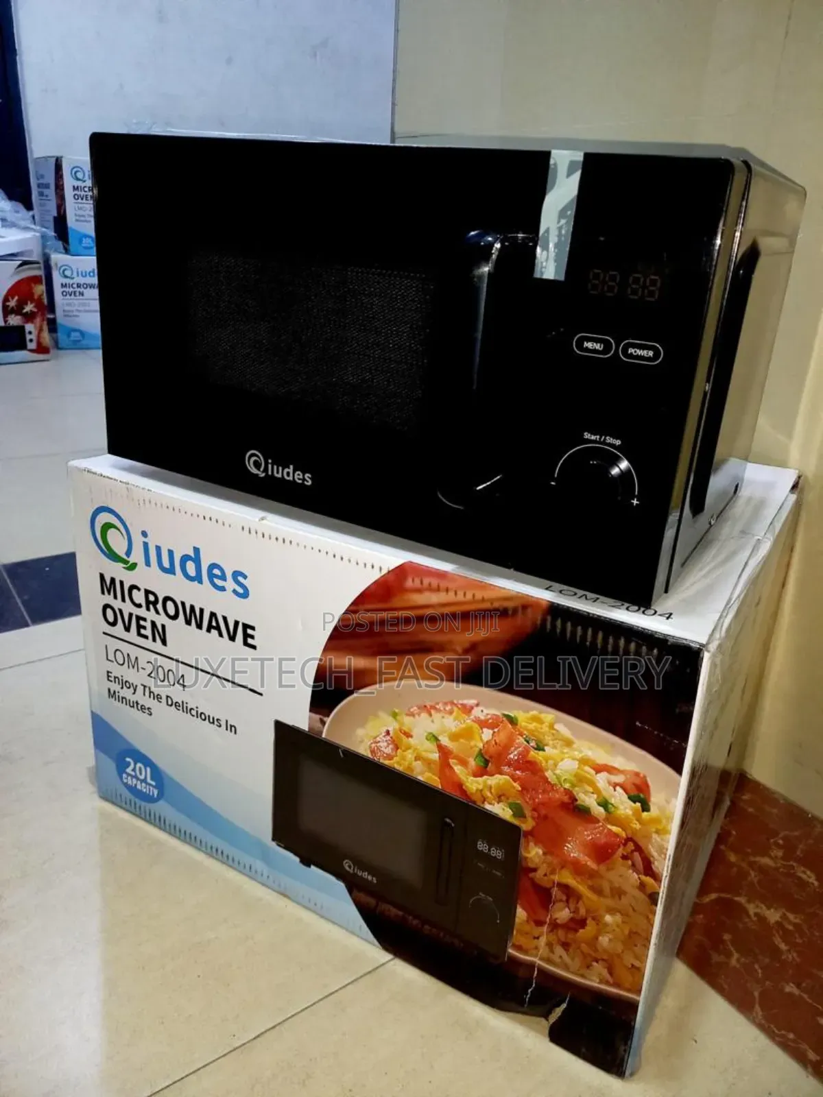 Qiudes Digital Microwave Oven 20l for Reheating Lom-2004