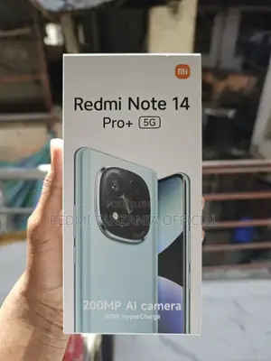 New Xiaomi Redmi Note 14 Pro+ 256 GB Black