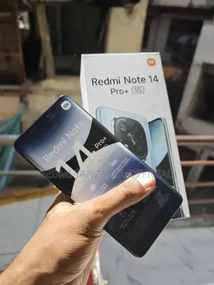 New Xiaomi Redmi Note 14 Pro+ 256 GB Black