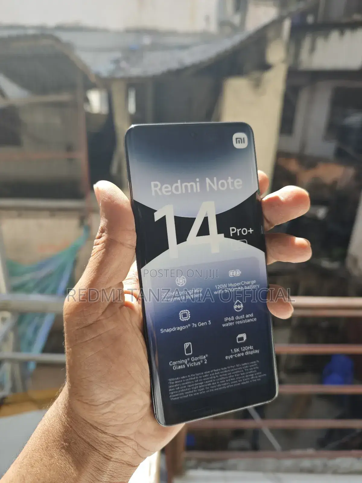 New Xiaomi Redmi Note 14 Pro+ 256 GB Black