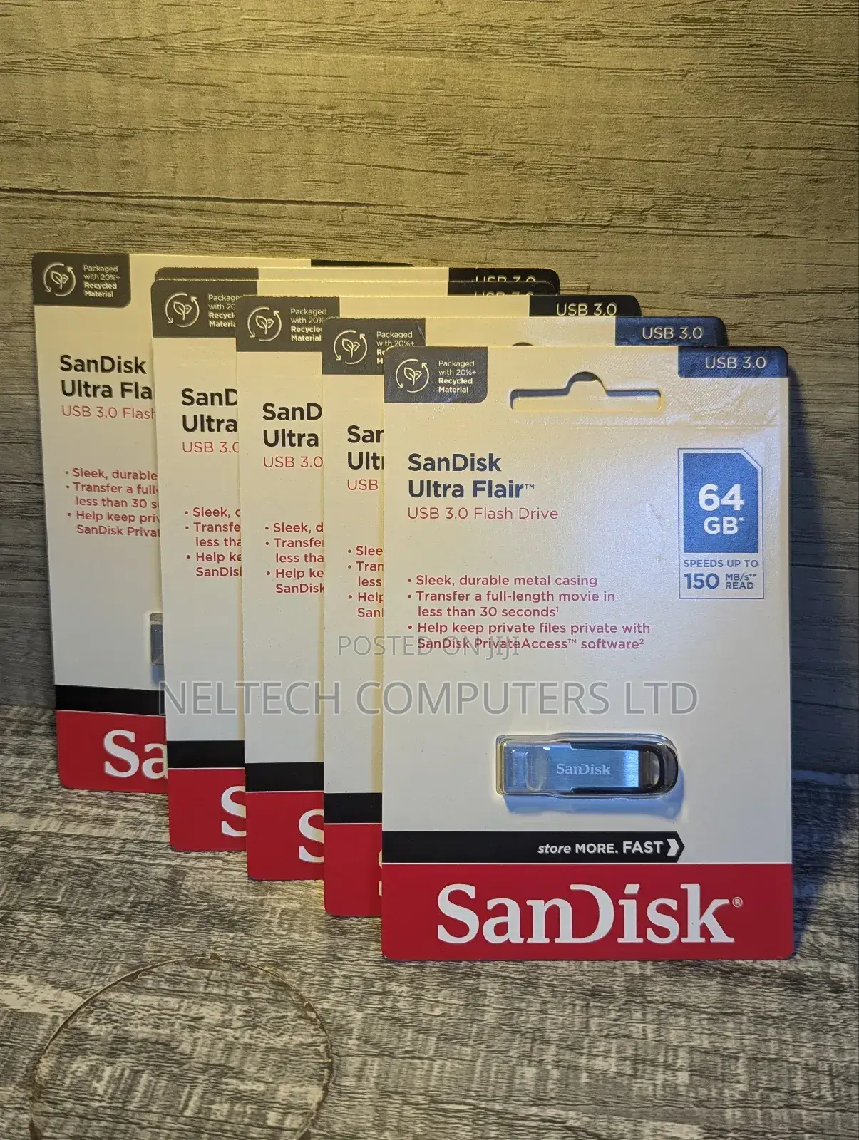 64gb Sandisk Ultra Flair 3.0 Flash Drive