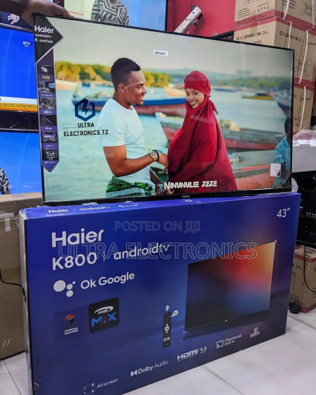 Haier Smart Android Tv With Chromecast Built -in 