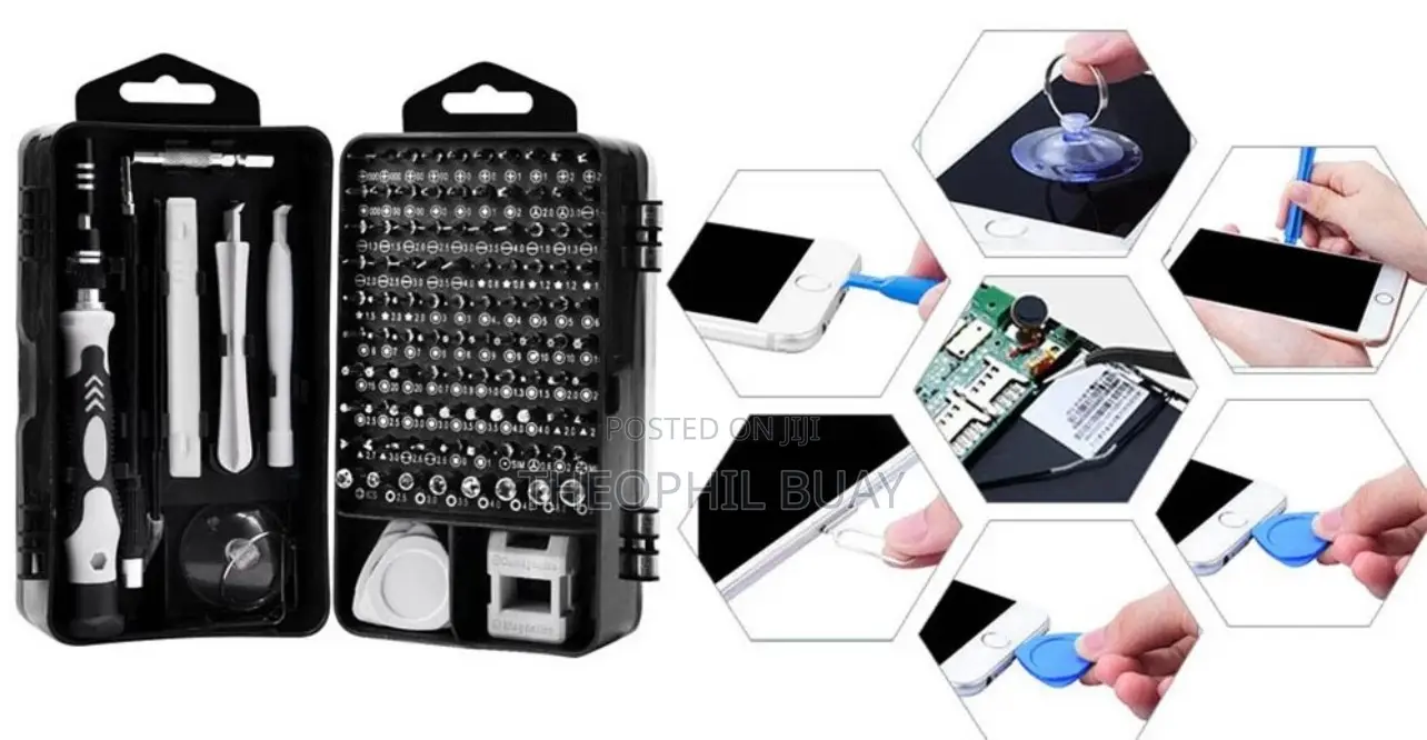 Tool Srew Driver Set 115 in 1 Package