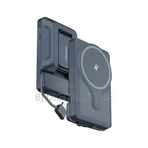 Powerology Car Mount 5000mah Power Bank Wirelss Charger