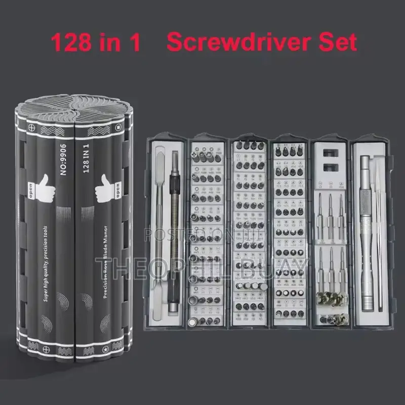 128 in 1 Precision Screwdriver Set Professional, Magnetic