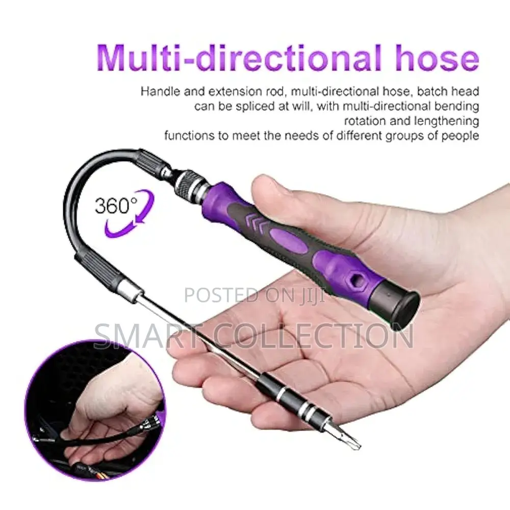 Screwdriver Set 115 in 1 Magnetic Bits,Repair Hand Tools Kit