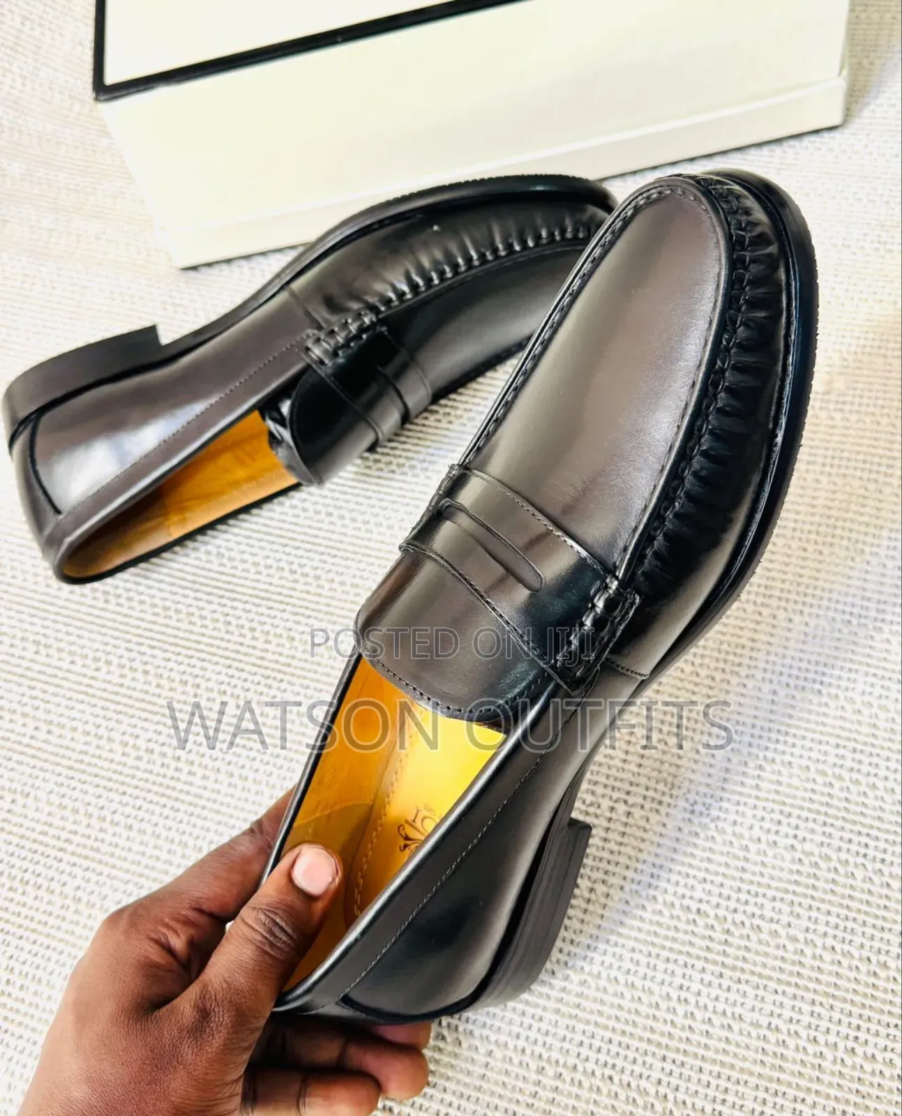 Men's Kbudi Hot Brand Leather Pure Shoes