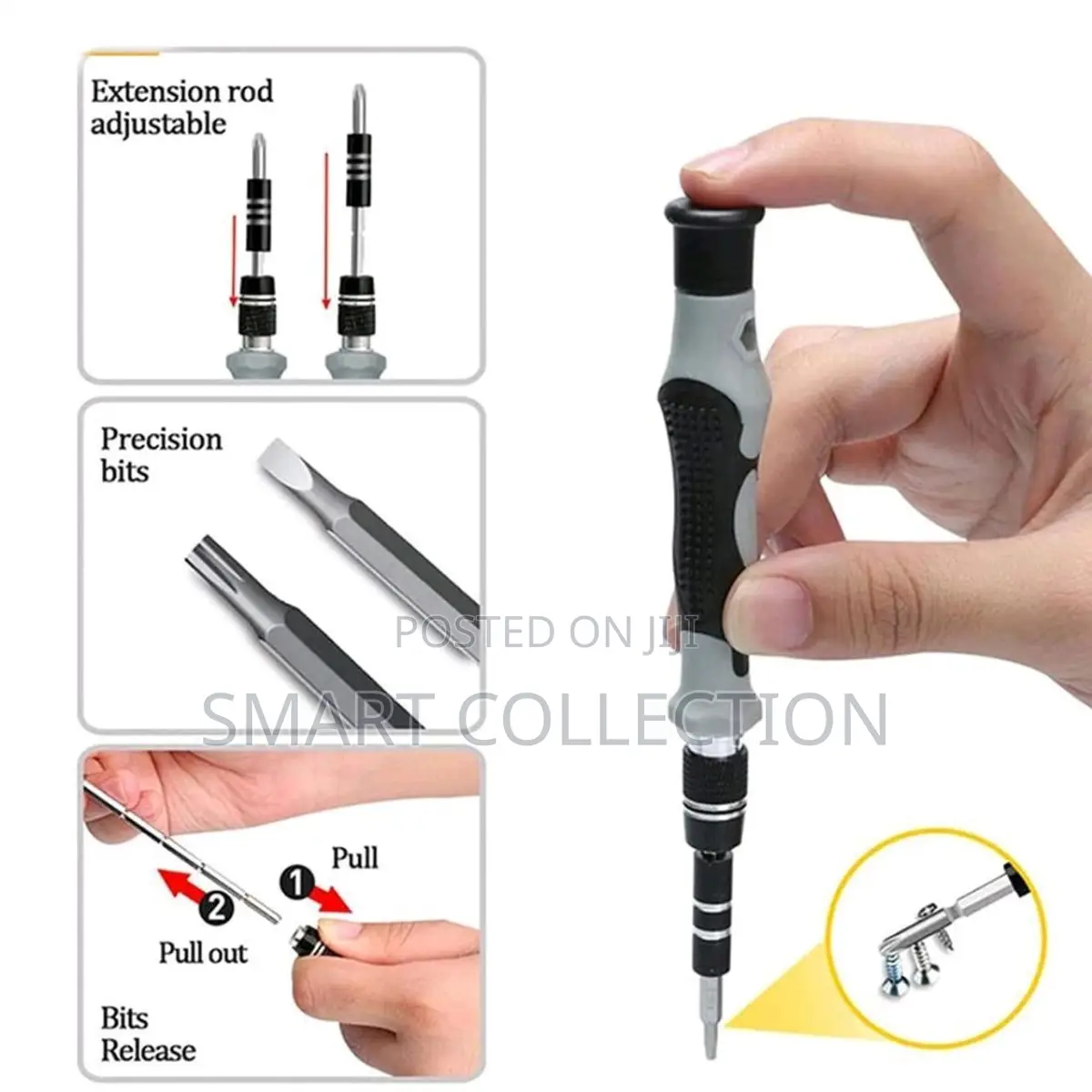 Screwdriver Set 115 in 1 Magnetic Bits,Repair Hand Tools Kit