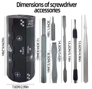 128 in 1 Precision Professional Screwdriver Set