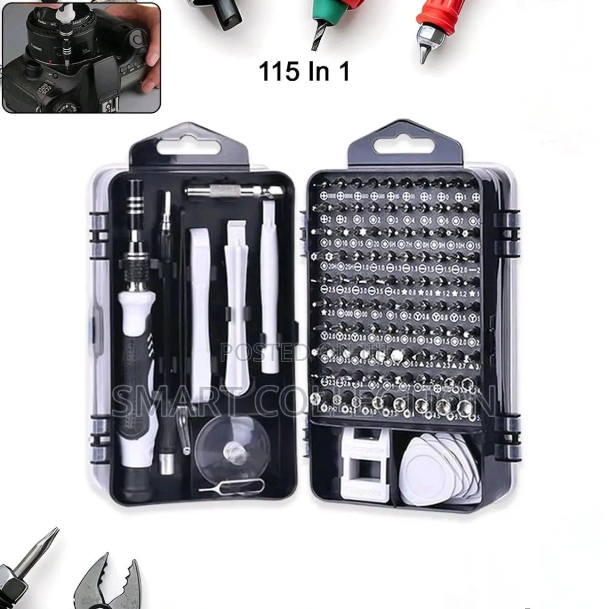 Screwdriver Set 115 in 1 Magnetic Bits,Repair Hand Tools Kit